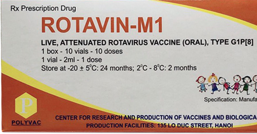 ROTAVIN – VẮC XIN PHÒNG NGỪA TIÊU CHẢY DO ROTAVIRUS (VIỆT NAM)