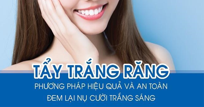 Tẩy trắng răng tại nhà