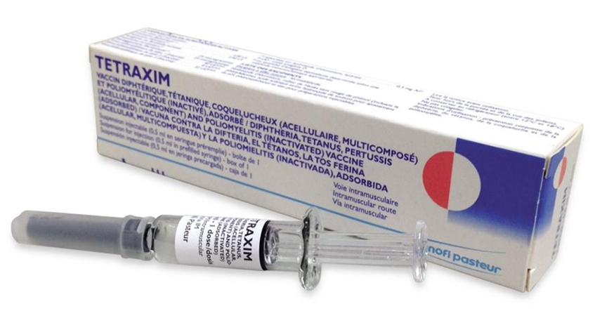 Vắc-xin Tetraxim 0.5 ml