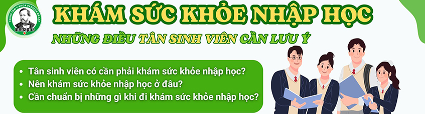 KHÁM SỨC KHỎE NHẬP HỌC