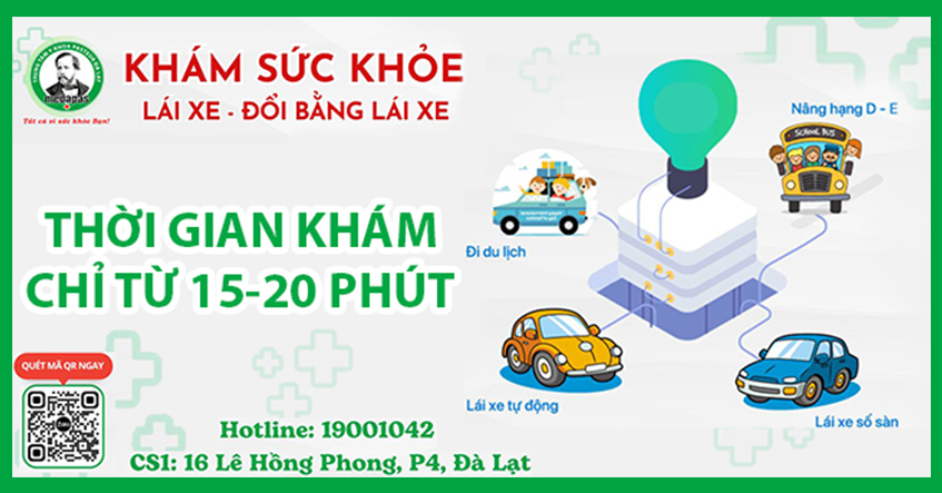 KHÁM SỨC KHỎE LÁI XE